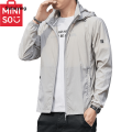 Sutuiying MINISO 2023 Summer Hooded Jacket Men Women Waterproof Sun Protection 2025 New Clothing Fishing Hunting Clothes Quick Dry Skin Windbreaker. 