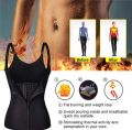 Adjustable Hook Waist Slimming Belt Corset Zipper Sauna Belt Cellulite Cincher Body Shaper Belly Tummy Abdomen Control Burn Fat (S). 