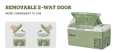 Setpower FC20 12 Volt Cooler Fridge Small Electric Cooler For Car | 21Qt Green. 