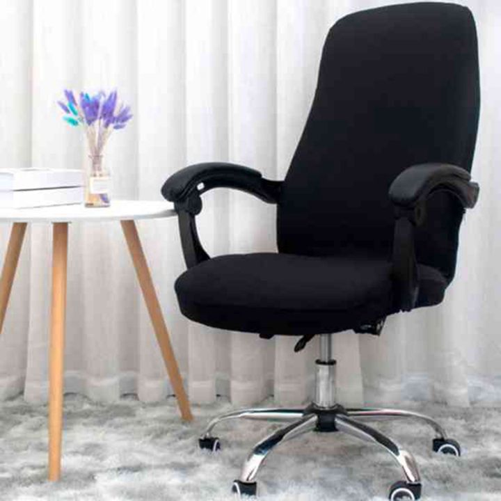 SRIWEN%202X%20Office%20Armrest%20Seat%20Cover%20Rotating%20Elastic%20Chair%20Cover%20Computer%20Armchair%20Protective(Only%20Seat%20Cover)%20-%20Image%204