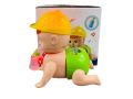 Crawling Baby Doll With Feeding Bottle Music And Light Crawling Baby Doll Plastic Crawling Doll  Battery Operated Crawling Doll. 