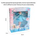 Elsa Toy Frozen Princess Fairy Magical Flying Suspended Control Colorful Lights Flying Dolls Girls Toys for Birthday Gift. 