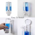 350ml Wall Mounted Hand Wash Dispenser| Shampoo Sanitizer Lotion Dish Wash Gel, Liquid Soap Container for Bathroom and Kitchen- 1Pcs. 