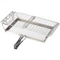 Folding Camp Stove Toaster Stainless Steel Bread Toaster Rack for Camping Backpacking Picnic. 