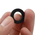 10pcs Black Cotton Felt Mats Trumpet Key Pad For Trumpet Trombone Repair Parts & Accessories. 
