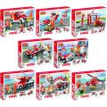 COGO Fire Building Blocks Legos Sets for Kids - Educational Assemble Bricks Toys for Kids. 
