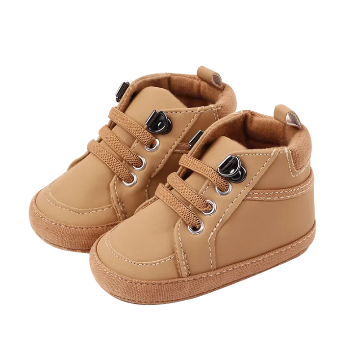 Baby%20Boy%20Shoes%20Solid%20Color%20PU%20Leather%20%20With%20Shoelace%20Soft%20Cotton%20Non-slip%20Soled%20Infant%20Toddler%20Shoes%20Sneakers%20for%20Boys%20Girls%200-3%20Years%20-%20Image%204