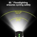 Mountain Cycle LED Headlight Night Riding Flashlight and Horn 2 in 1 Bicycle Headlight. 