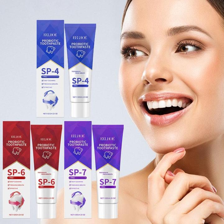 Sp 4 SP-4 Probiotic Toothpaste Brightening Stain Removing Sp-6 Probiotic ...