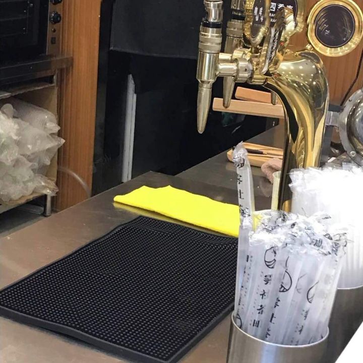 3%20Pack%20Black%20Bar%20Mat%20Spill%20Mat%20Glass%20Drying%20Mat%20Cocktail%20Mixing%20Service%20Mat%20for%20Counter%20Top(12inch(L)%20x%206inch(W))%20-%20Image%204