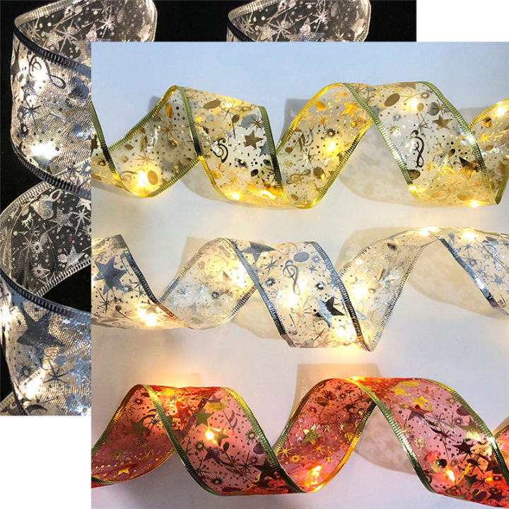 1/2M%20Double%20Layer%20Fairy%20Lights%20Strings%20Christmas%20Ribbon%20Bows%20with%20LED%20Christmas%20Tree%20Ornaments%20New%20Year%20Home%20Decor%20-%20Image%203