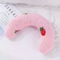 Cat and Dog Pillow Pet Cat Pillow Sleeping Pillow Plush Toys Pet Supplies PP Cotton Filling Cervical Protection Plush Cat and Dog Sleeping U-Shaped Pillow. 