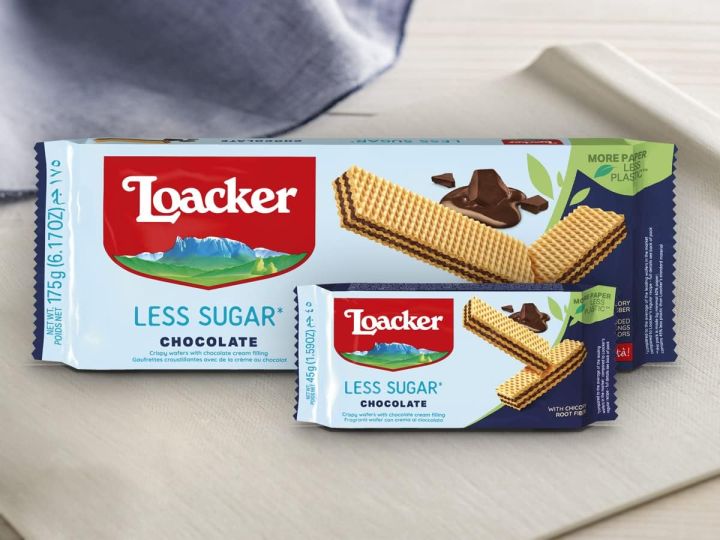 Loacker Less Sugar Chocolate Wafers 45 g FROM DUBAI (SAM) | Daraz.lk
