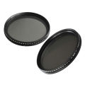 Fader Variable ND Filter Adjustable ND2 To ND400 Neutral Density 40.5 43 46 49 52 55 58 62 67 72 77 82 MM Jessica. 