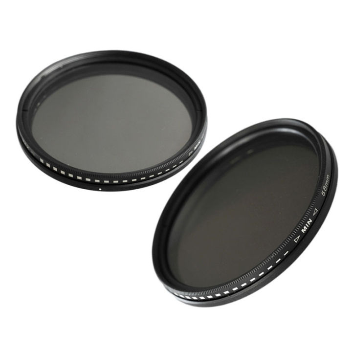 Fader Variable ND Filter Adjustable ND2 To ND400 Neutral Density 40.5 43 46 49 52 55 58 62 67 72 77 82 MM Jessica