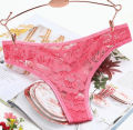 SMY Lace Ladies Thong Panties Set for women. 
