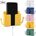 Wall Phone and Remote Control Holder Self-Adhesive- Hook Wall Mount Sticky Mobile Phone Holder, Wall beside Organizer- 1Pcs. 