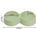 Small Double Bowls Cute Multi-Purpose Candy Colour Puppy Dog Rabbit Cat Food Bowl Pets Food Bowls Food Dish Pet Feeders Water Bowl Cat Bowl Feeder Travel Bowl Cat Plate Pet Plate Dispenser Pets Food Bowl Feeder Cat Dish Pet Dish Food Grade Plastic Cats. 