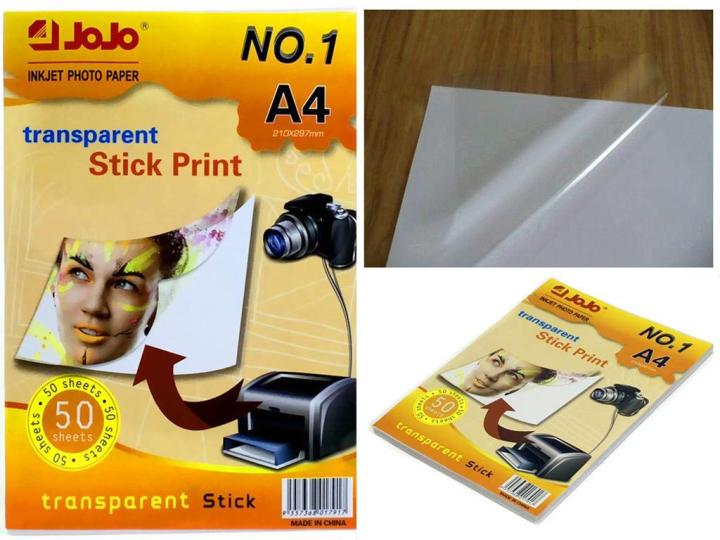 Transparency%20Clear%20Sticker%20High%20Glossy%20A4%20-%20for%20use%20in%20Inkjet%20Printers%20-%20for%20printing%20Clear%20Label%20Sheets%20-%20Image%202