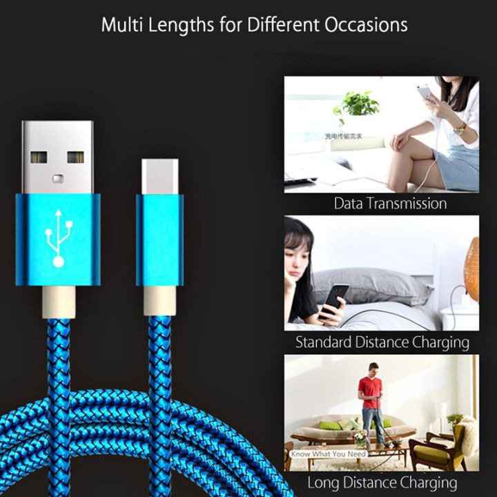 1/2/3Meter%20Type%20C%20USB%20Charger%20Cable%2025cm%20Short%20Cabel%20Nylon%20Long%20Kabel%20for%20Xiaomi%209%20Mix%204%20Redmi%20Note%207%208%20Pro%20Samsung%20Note%2010%20Plus%20-%20Image%205