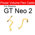 NEW 【Unique features】Power Volume Buttons Flex Cable For Realme GT NEO Neo 2 2T GT Master Explorer 5G On OFF Power Volume Side Keys Switch Flex. 