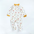 Boy Romper 100% Cotton O-neck Newborn Baby Girls Clothes Full Sleeve Jumpsuit 0-18 months. 