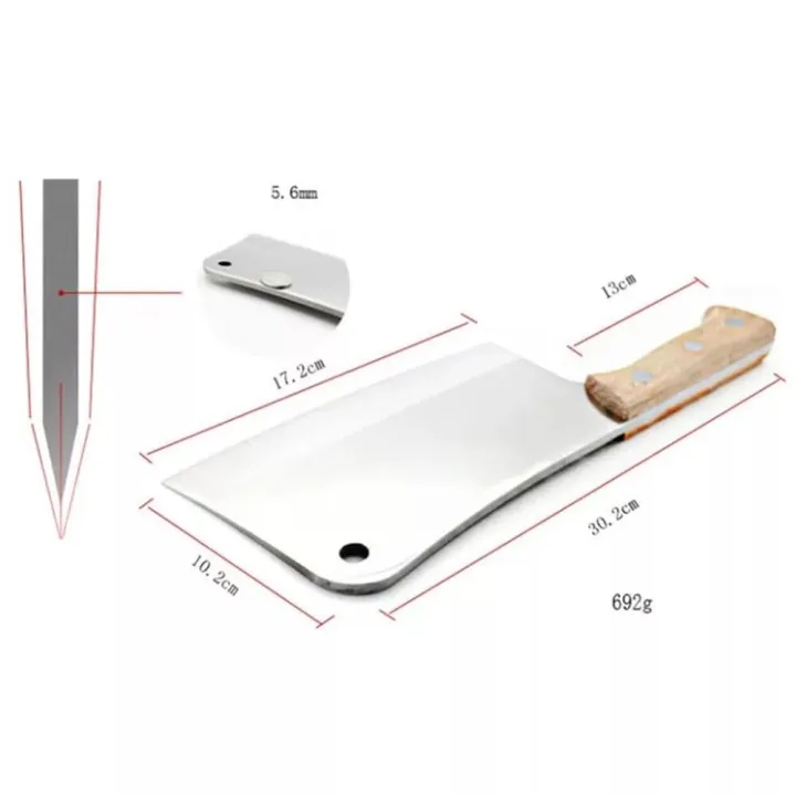 Clever%20Knife%20with%20Solid%20Wood%20Handle,%20Professional%20Quality,%20for%20Home%20&%20Restaurant%20Use%20%E2%80%93%208%20Inches%20(Chef%20Knife%20/%20Butcher%20Knife/%20chopper%20knife)%20-%20Image%203