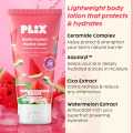 Plix Watermelon Hydra-Cool Sunscreen Body Lotion SPF 50 | PA++++  150ml. 