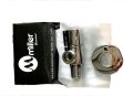 Miller Angle Valve 1/2" Square Luxury Heavy Chromium plated Brass Bathroom. 