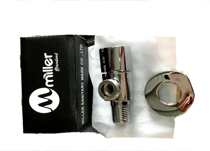 Miller%20Angle%20Valve%201/2"%20Square%20Luxury%20Heavy%20Chromium%20plated%20Brass%20Bathroom%20-%20Image%202