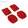 【VogueVenture】2pcs Flat+2pcs Curved Adhesive Sticky Mount Set Sticker For Gopro Hero 7 Camera Sport Dv SJ4000. 