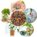 100pcs Water Beads Bio Gel Balls Faux Pearl Jelly Soil Mud Water Plant Flower. 