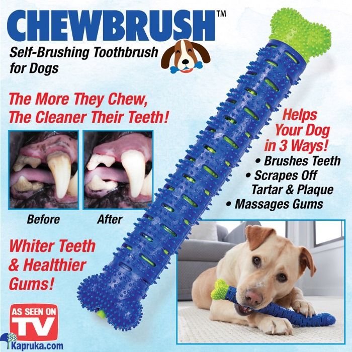 BulbHead Chew brush™ Dog Teeth Cleaning cbgd DENTAL Tooth brush