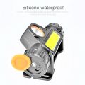 LED Flashlight Emergency Headlamp Waterproof 2 Mode USB Rechargeable Cycling hiking Outdoors Torch. 