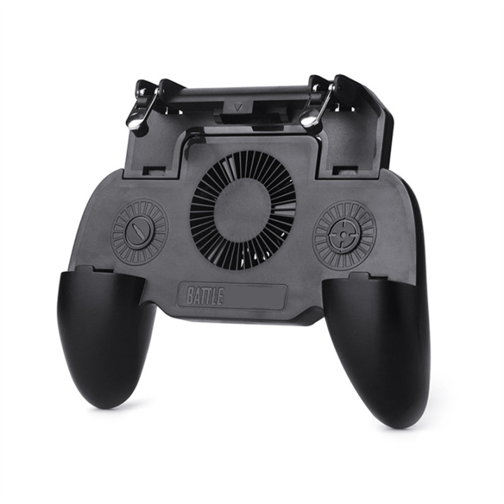Mobile Gaming Controller with Cooling Fan for Trigger Joystick Gamepad ...