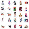 50Pcs Chainsaw Man Anime Stickers Denzi  Pochita Makima Hayakawa Aki Fridge Skateboard Graffiti Phone Suitcase Waterproof Sticker Decoration Toy Decal. 