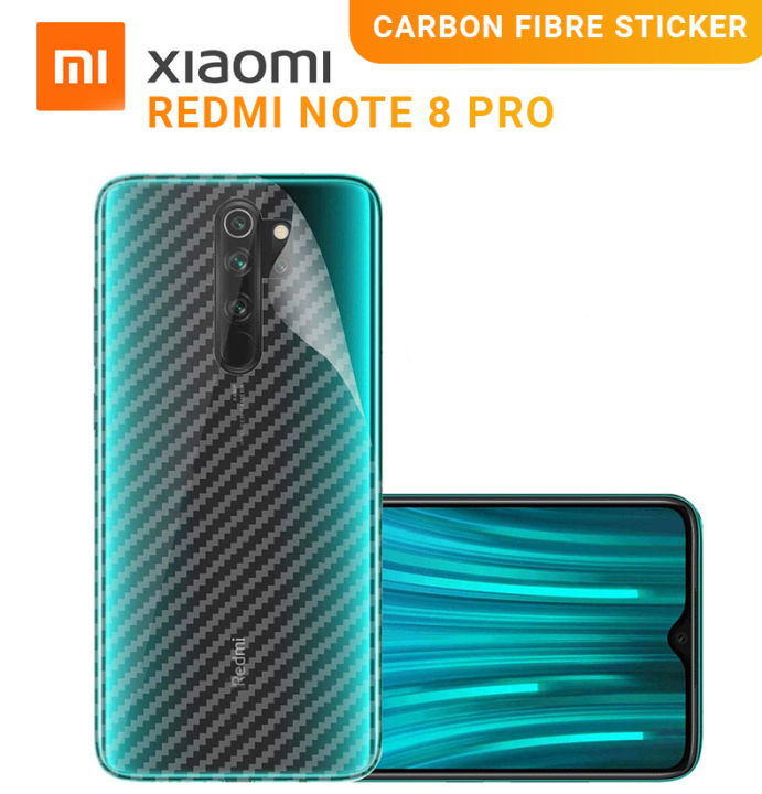 Clear Slim Transparent Carbon Fiber Film Mobile Phone Back Skin