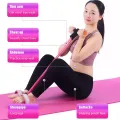 Pull Reducer Body Shape Trimmer Body Shaper - Multi Color Pull Reducer Body Trimmer Resistance Band Gym,Yoga Sports Exercise Equipment for Lose Waist Weight Reduce Tummy Trimmer   Fitness Resistance Bands With Handle,Foot Pedal Exerciser,Yoga Body Shaper. 