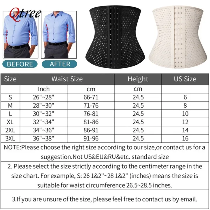Qtree%20Men%20Body%20Shaper%20Waist%20Trimmer%20Corset%20Slimming%20Belly%20Fat%20Cellulite%20Tummy%20Control%20Stomach%20Girdle%20Slimming%20Patch%20Belt%20-%20Image%202