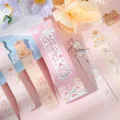 Paper Bookmarks, Yuanqi Tuanzi Sauce Series, Cute Cartoon Animal Gift Message Cards, 30 in Total. 