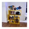 Modern Floor Shelf Open Storage EntryWay Shelf Hall shelfing New Design Waterproof Thick mahogany Wood Home Decor Table Shelf | Micro Decor. 