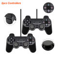 1/2pcs USB Wired Game Controller Gamepad For PC Computer Laptop Joystic Joypad For WinXP/Win7/8/10 Black Game Joystick. 