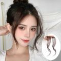 1Pair Korean Bangs Wig for Women Summer Split Fake Bangs Natural Front Eight Shaped Bangs. 