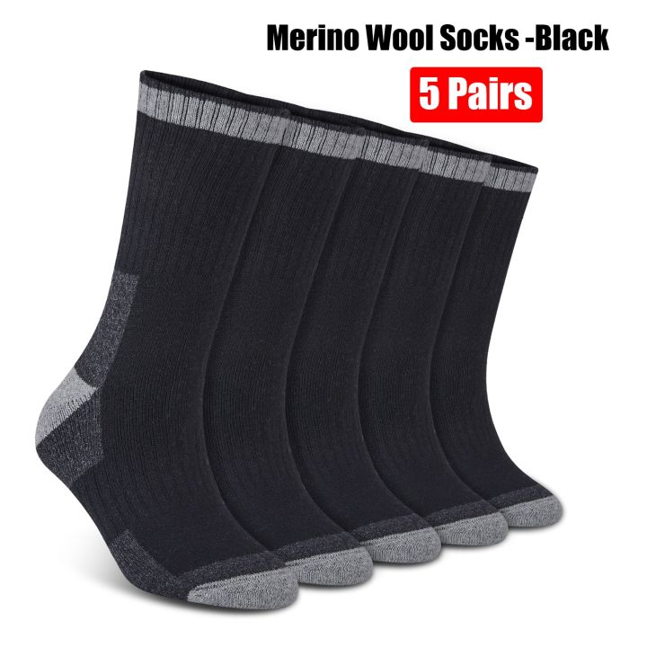 SIMIYA%205%20Pairs%20Merino%20Wool%20Socks%20for%20Men%20Warm%20Thermal%20Winter%20Socks%20Non-Slip%20Hiking%20Socks%20Breathable%20Crew%20Socks%20for%20Cold%20Weather%20-%20Image%207