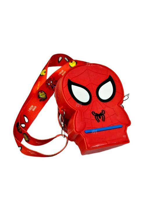 Kids Sling Crossfit Pop It Fidget Shoulder Bag (Spider Man)