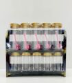 Best Quality Wooden Spice Bottle Rack with 12 Spice Bottles (450ml and 650ml). 