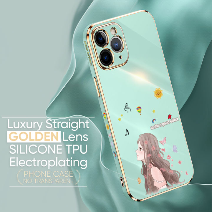 Hontinga%20for%20Huawei%20Y6P%20Back%20Cover%20Luxury%206D%20Plating%20Sunshine%20Girl%20Side%20Pattern%20Case%20Soft%20Silicone%20Square%20Phone%20Cases%20-%20Image%203