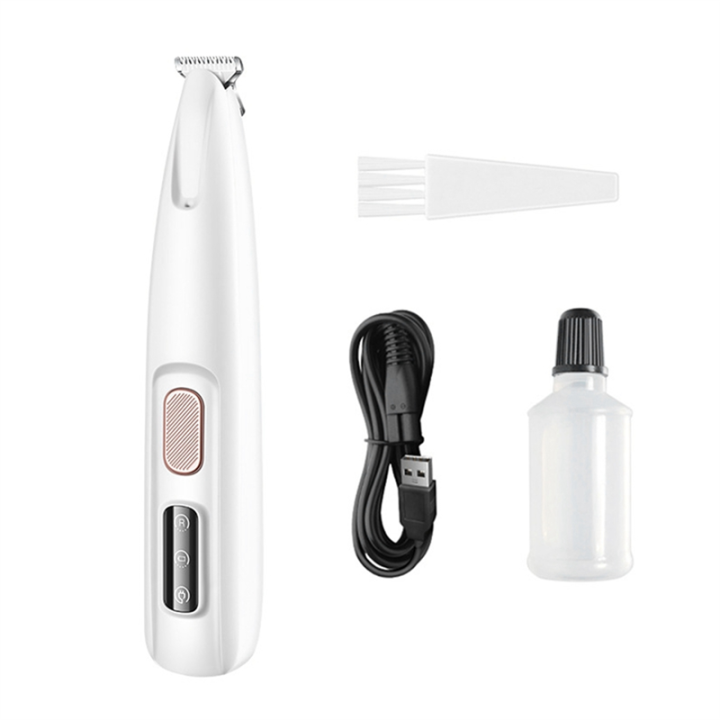 Pet Micro-Precision Trimmer, Pet Hair Clippers Waterproof Rechargeable ...