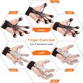 2PCS Finger Gripper Exerciser Guitar Finger Exerciser 6 Resistant Levels Recovery Physical Tools Silicone Grip Strengthener For Patient Wrist Stroke Rehabilitation Equipment. 