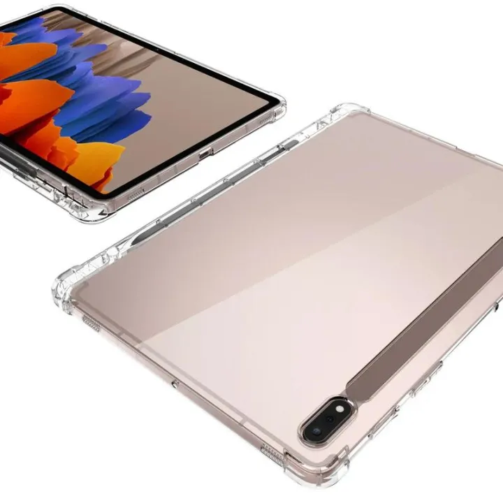 Pencil%20Solt%20Case%20for%20Samsung%20Galaxy%20Tab%20S9%20S8%20S7%20Plus%20Ultra%20S6%20Lite%20A7%20A8%20Tablet%20Cover%20Clear%20Soft%20Air-bag%20Pen%20Holder%20Shell%20Funda%20-%20Image%204
